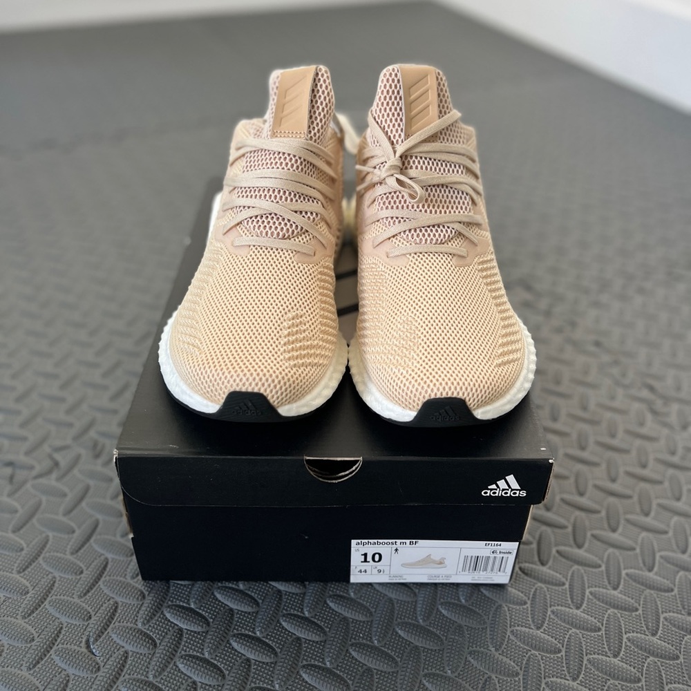 Adidas Alphaboost Tan Sneakers